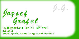 jozsef grafel business card